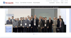 Desktop Screenshot of airliquide.com