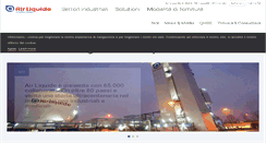 Desktop Screenshot of airliquide.it