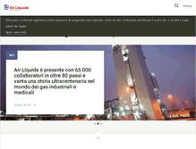 Tablet Screenshot of airliquide.it