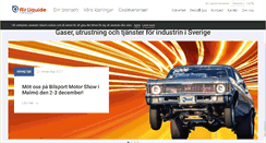 Desktop Screenshot of airliquide.se