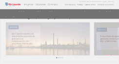 Desktop Screenshot of airliquide.cl